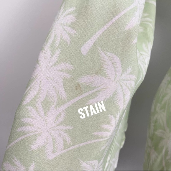 Lovers and Friends Maysa Kimono Dress Palm Tree Print Size M - Picture 6 of 14